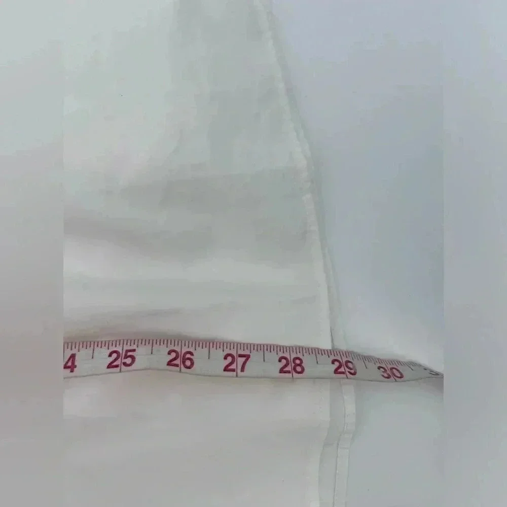 NWT $1400 VALENTINO Shirt IT40 US4 White Double Collar Made in Italy - Picture 13 of 13